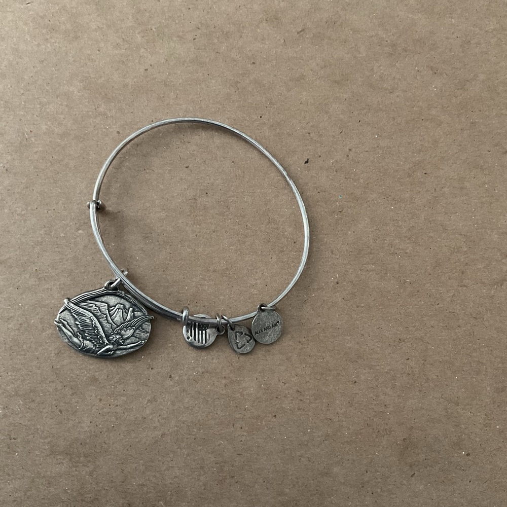 Alexi and Ani Silver Charm Bangle Bracelet